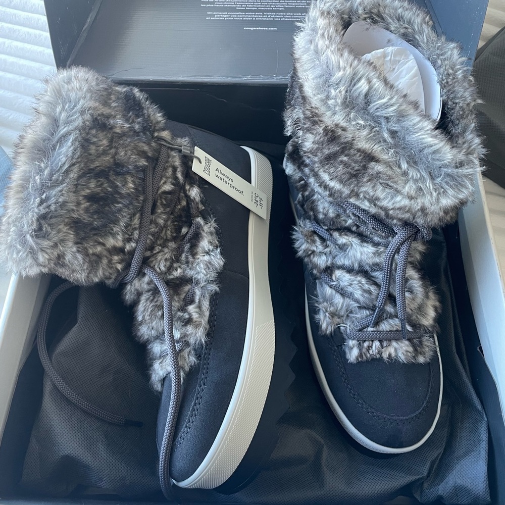 Cougar Vanity Suede Women's Winter Boot Pewter US 9